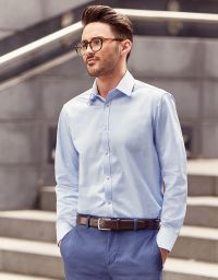 Business Hemd mit dezenten Muster